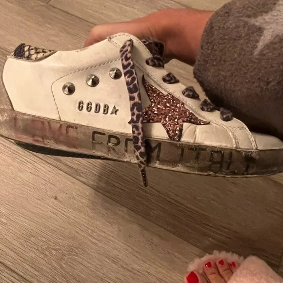 Golden goose limited addition sneakers, custom made in Italy - Picture 3 of 5